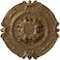 Ekena Millwork Southampton Ceiling Medallion (Fits Canopies up to 2 3/4"), 16 3/8"OD x 1 3/4"P, Rubbed Bronze CM17SORZS - alternate 1